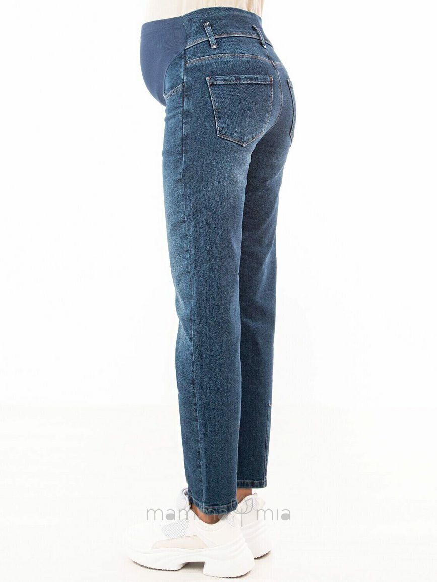 Busa 9123/40BS Брюки джинсовые для беременных темно синий