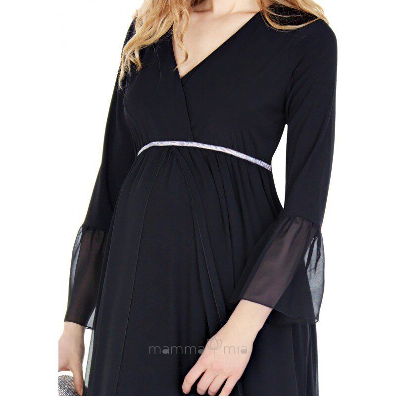 Ebru maternity 3829EB Платье для беременных Черный