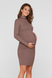 Платье-гольф для беременных и кормящих London 10