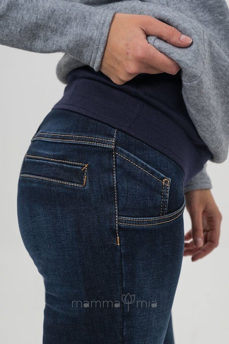To BE 3087759-4 Брюки джинсовые для беременных синий варка 3