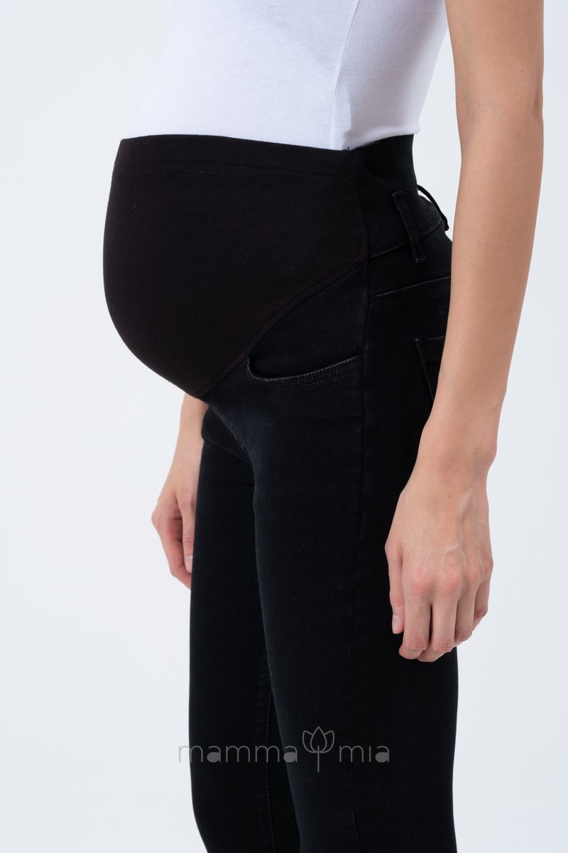 Busa 9152/40BS Брюки джинсовые для беременных Черный