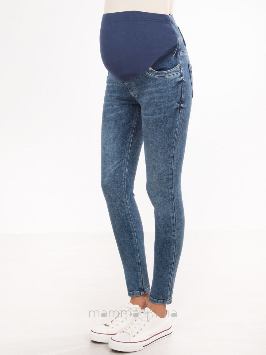 Busa 9076/40BS Брюки джинсовые для беременных Черный