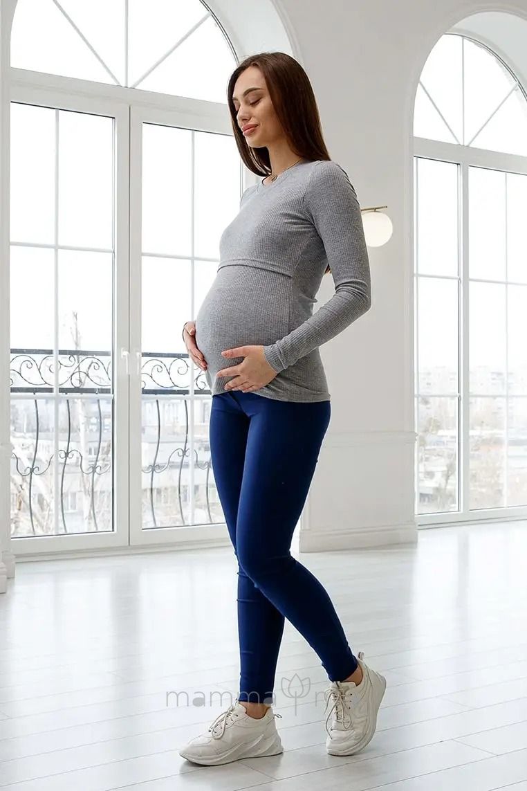 Lullababe Bluza tricotata pentru perioada de sarcina si alaptare Poznan меланж