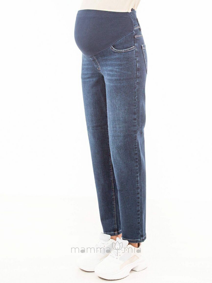 Busa 9103/40BS Брюки джинсовые для беременных темно синий