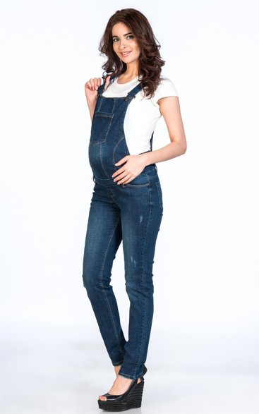 Busa 7163BS Комбинезон джинсовый для беременных MAVI