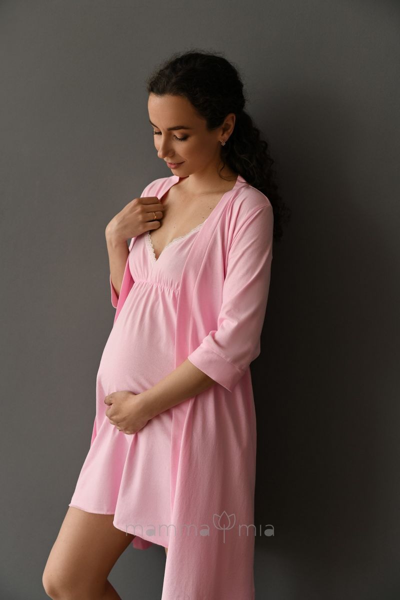 Mamin Dom 24133 Furou pentru sarcină și alăptare Roz