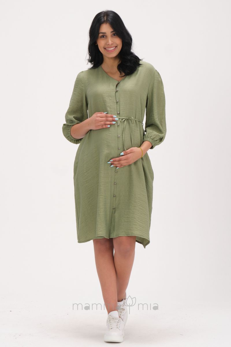 Busa 7422BS Платье для беременных Фисташковый