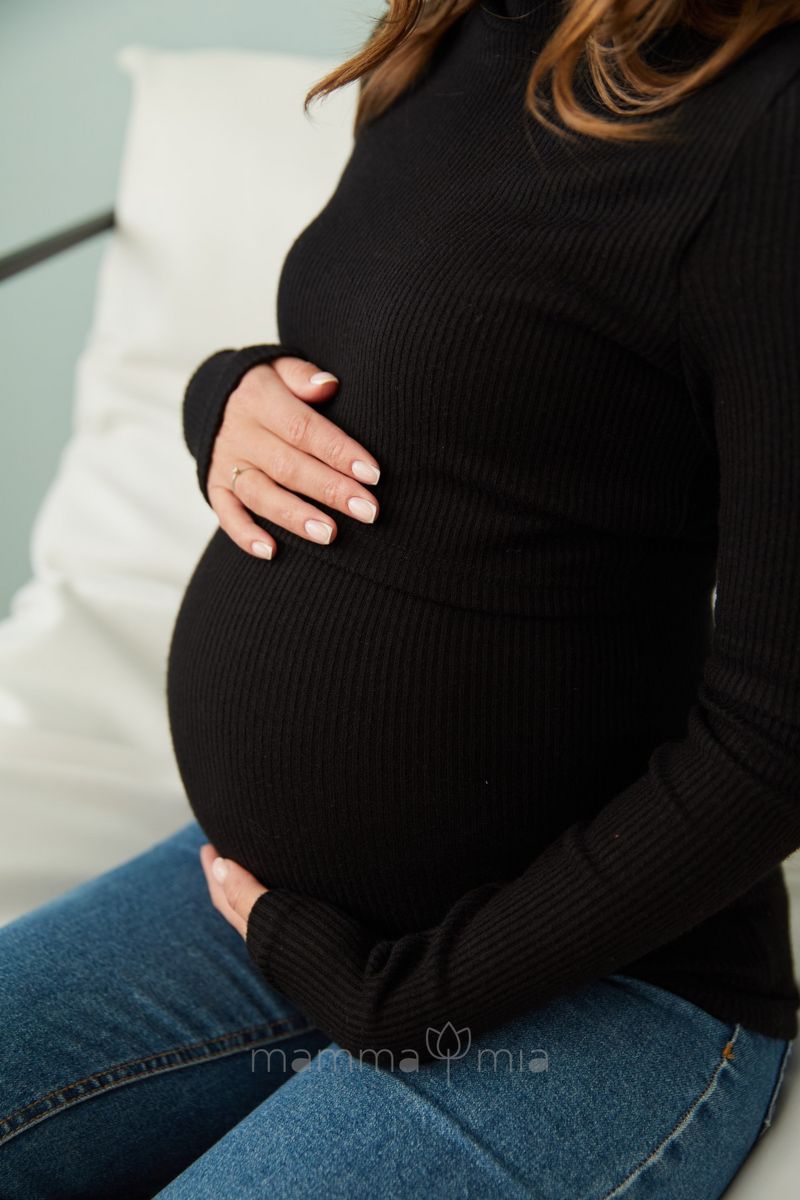 Lullababe Maletă pentru perioada de sarcină și alăptare Dublin Negru