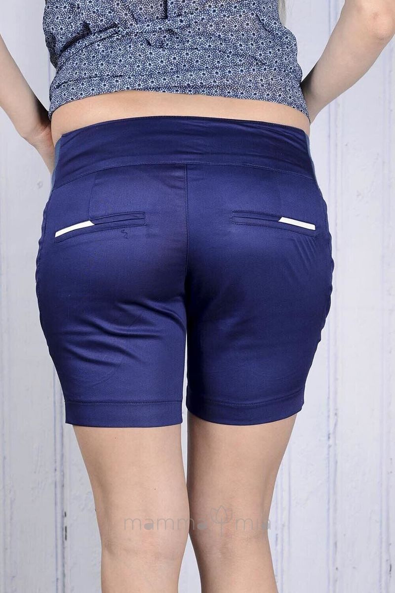 TO BE 1017259-5 Sorti (pantaloni scurti) pentru gravide Albastru inchis