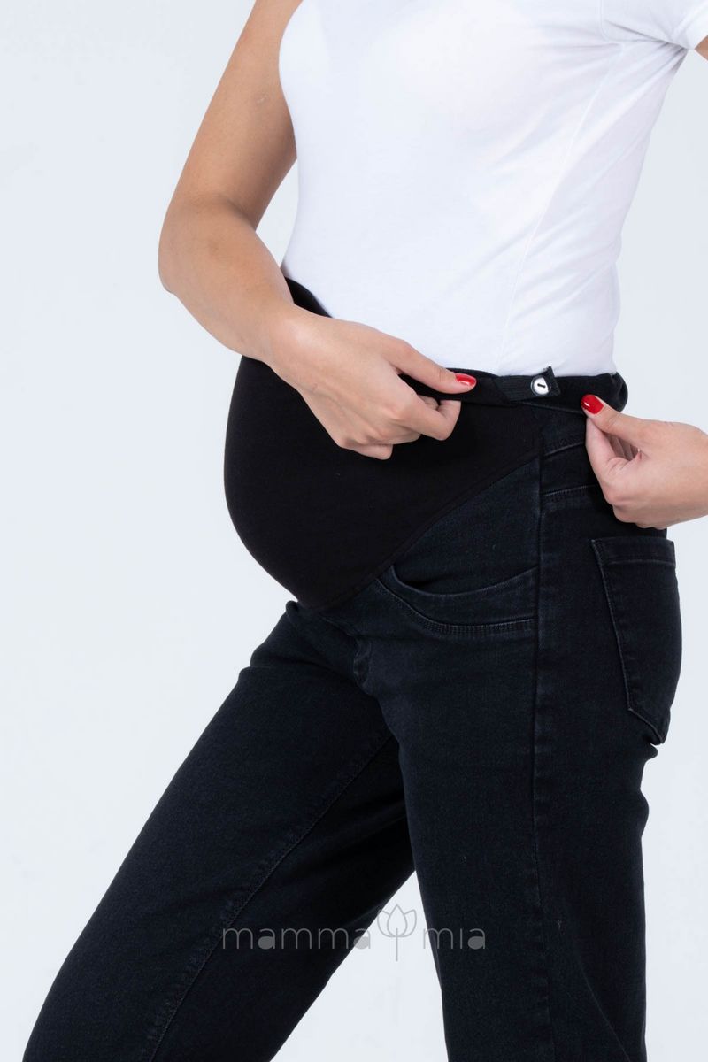 Busa 9148/40BS Брюки джинсовые для беременных Черный