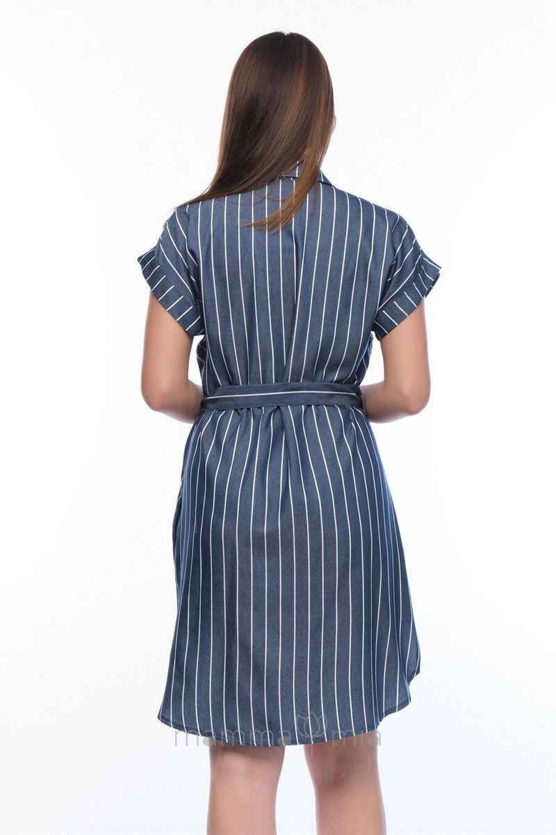 Busa 7327BS Платье для беременных темно синий