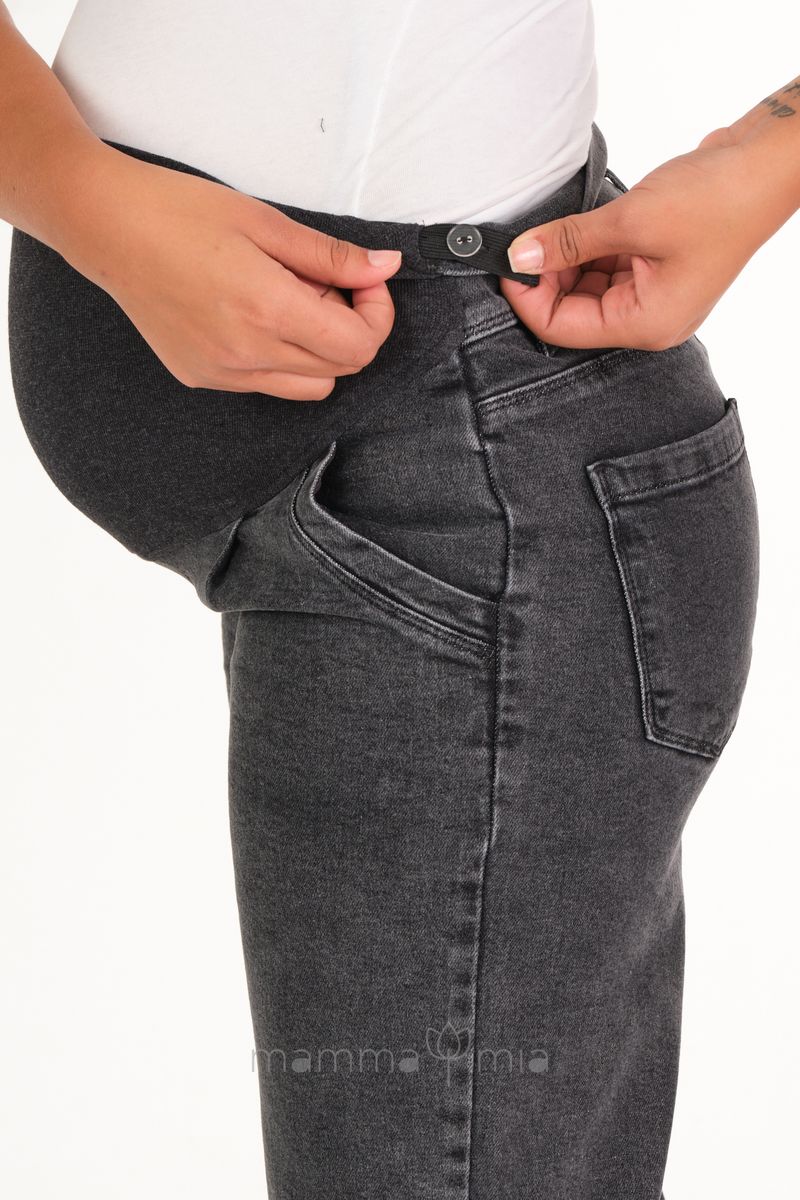 Busa 1426/40BS Брюки джинсовые для беременных Черный
