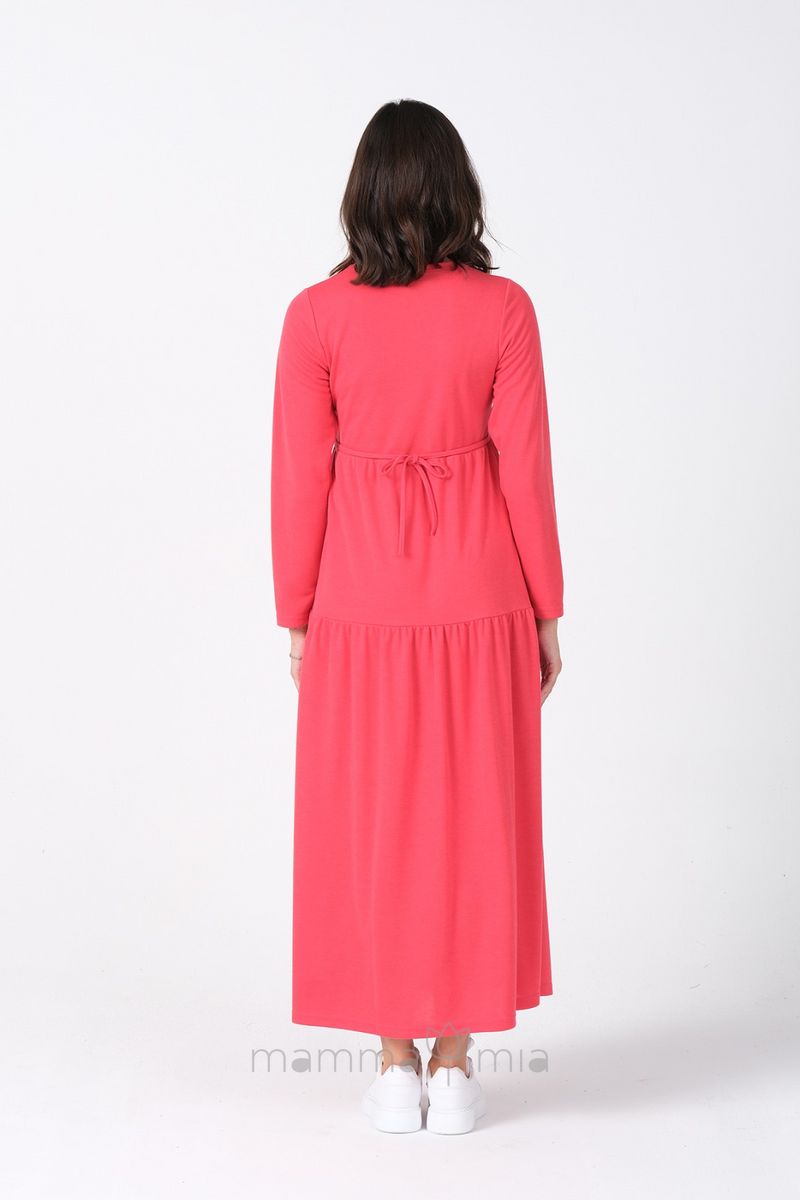 Busa 7399BS Платье для беременных Красный