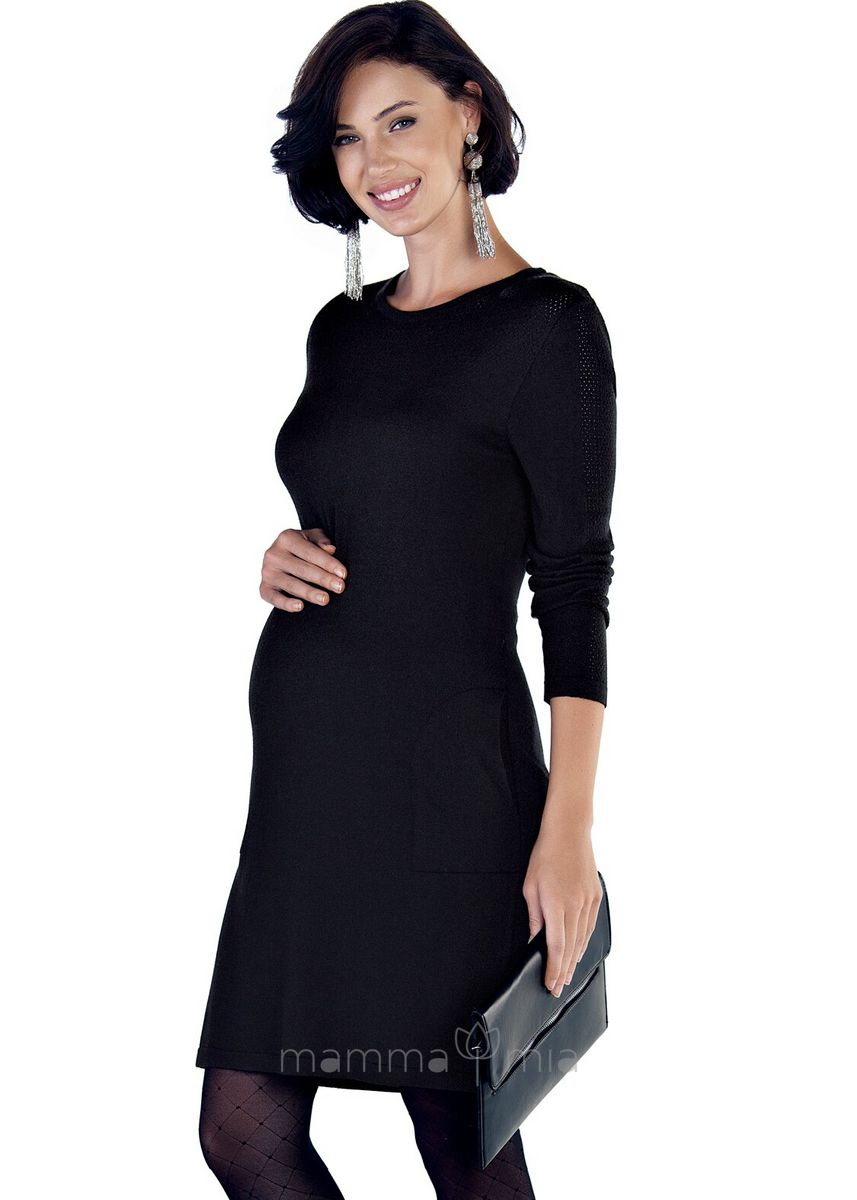 Ebru maternity 4063EB Платье для беременных Черный