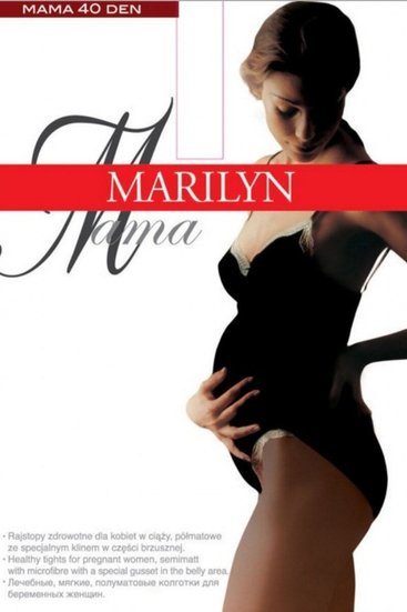 Marilyn 90040 Ștrampi(colanți) Marilyn 40 DEN Negru