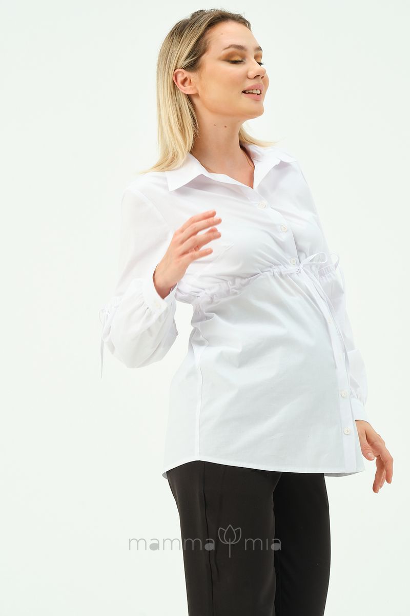 Busa 7541BS Рубашка для беременных Белый