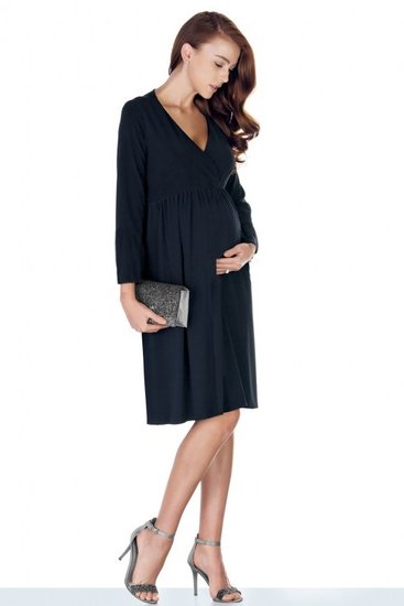 Ebru maternity 4716EB Платье для беременных Черный