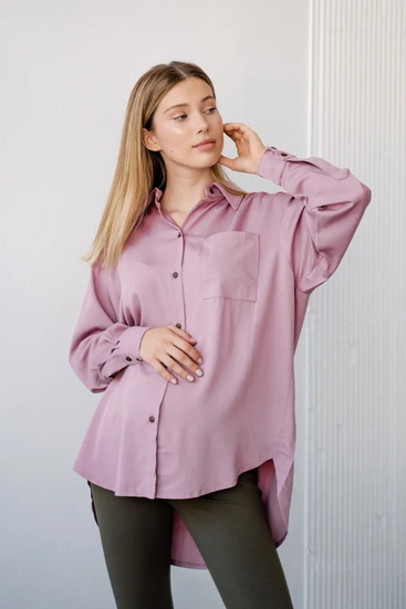 To BE 2101755 Блуза (рубашка) для беременных пудра