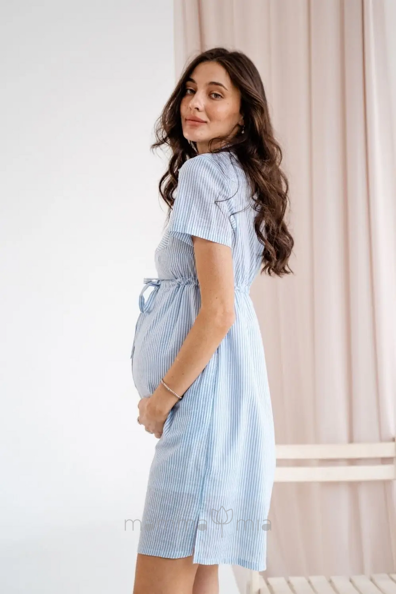 To BE 1233736 Платье для беременных Голубой