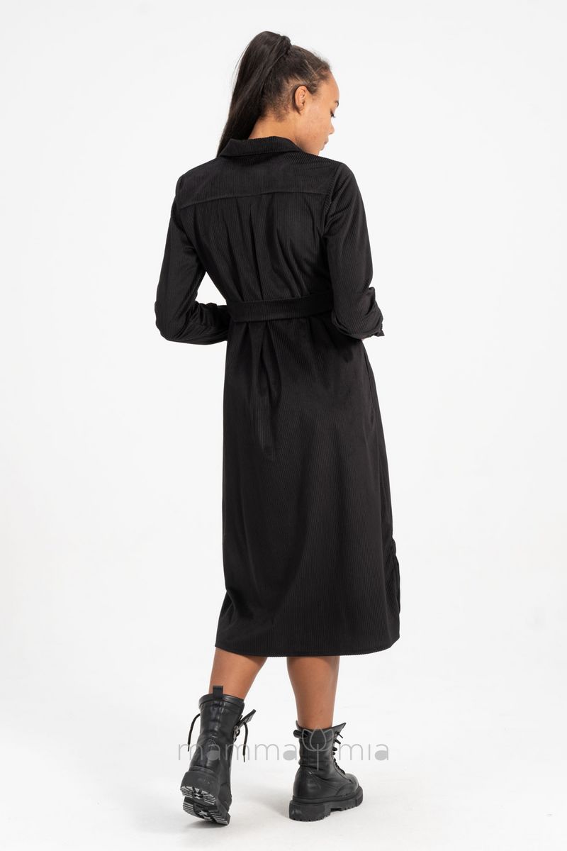 Busa 7463BS Платье для беременных Черный