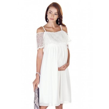 Ebru maternity 3726EB Платье для беременных Белый