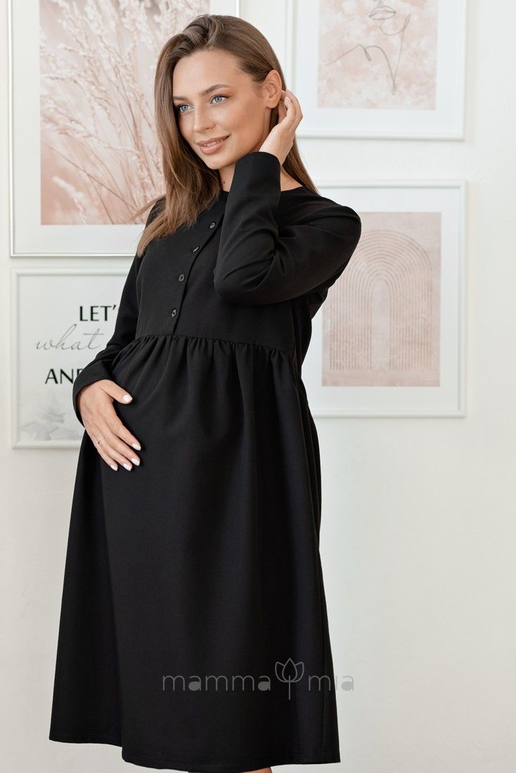 Lullababe Rochie pentru sarcina și alăptare Beirut Negru