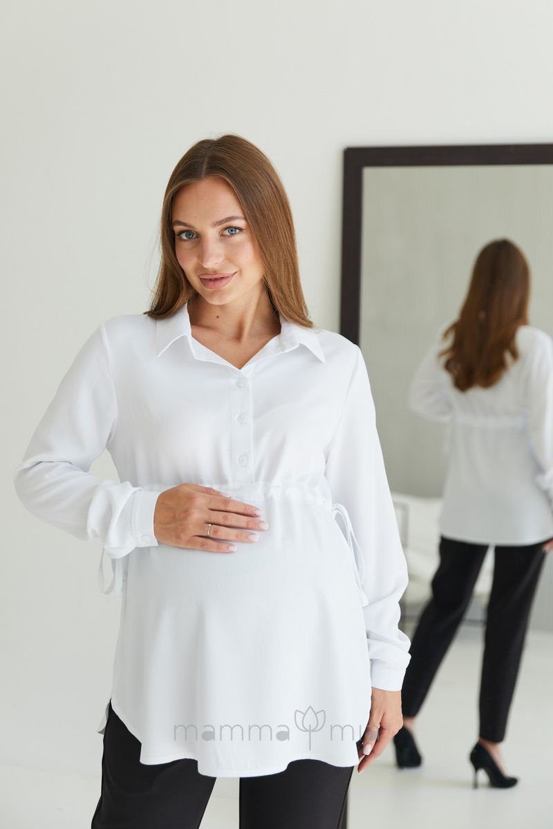Lullababe Блуза для беременных и кормящих Venice Белый