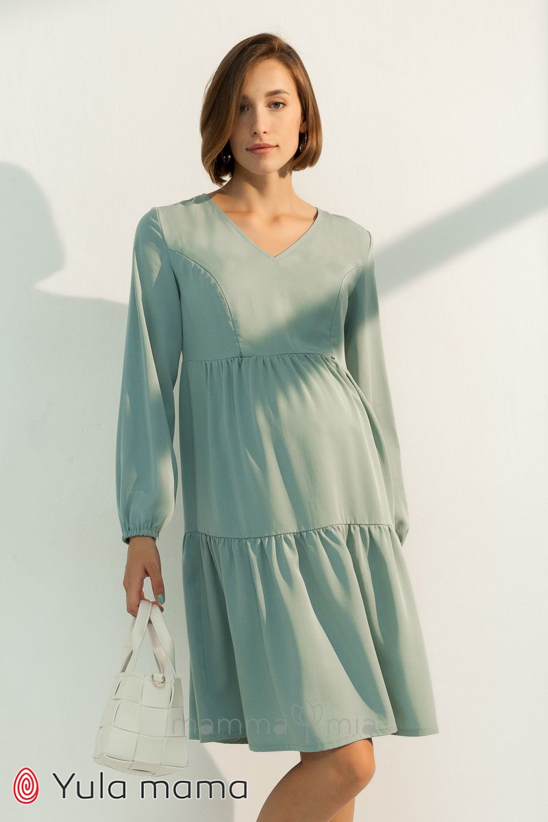 DR-31.061 Платье для беременных Tiffany мятный