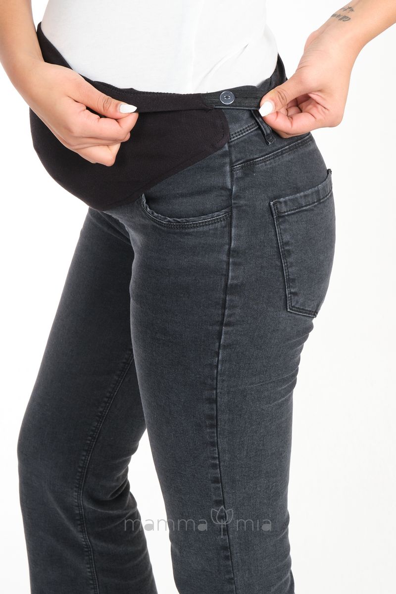 Busa 9135/40BS Брюки джинсовые для беременных Черный