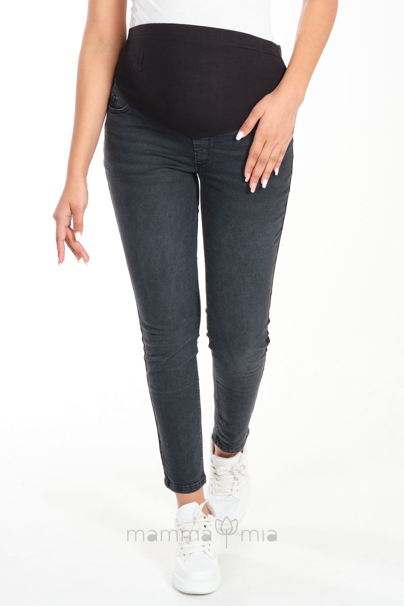Busa 9137/40BS Брюки джинсовые для беременных Черный