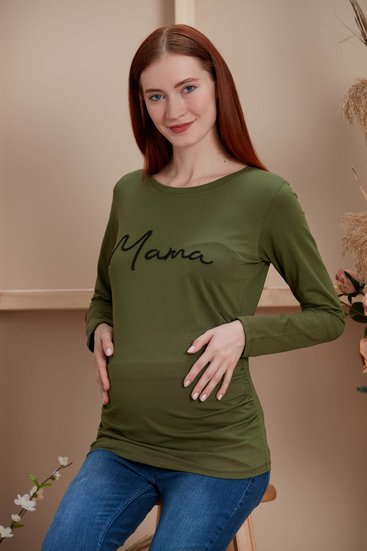 GS U7161GS Bluza pentru gravide Kaki
