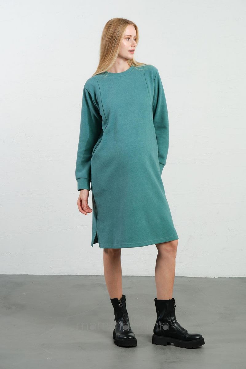 Busa 7606BS Rochie pentru perioada de sarcina si alaptare, Menta verde мятный