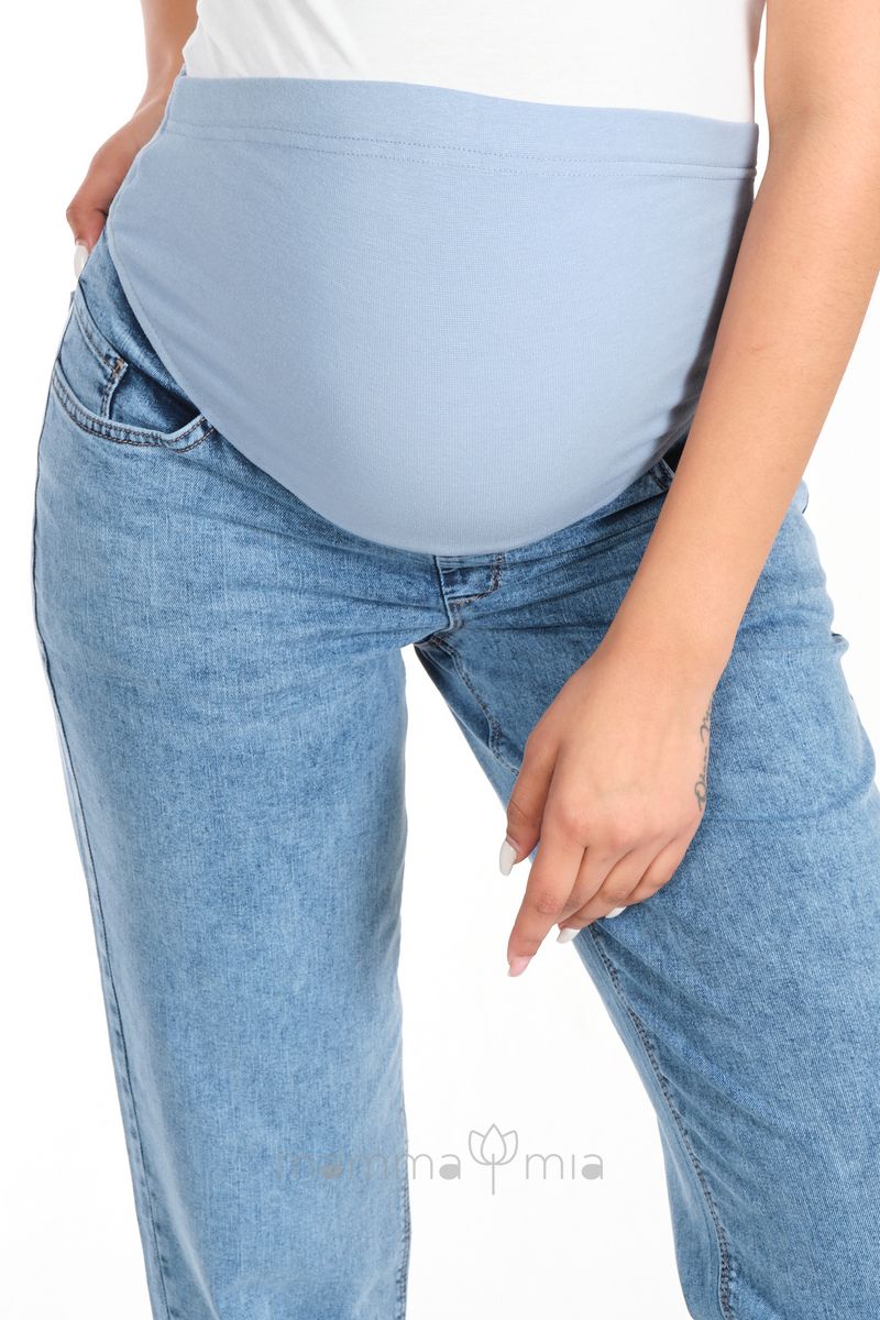 Busa 9138/40BS Брюки джинсовые для беременных Голубой