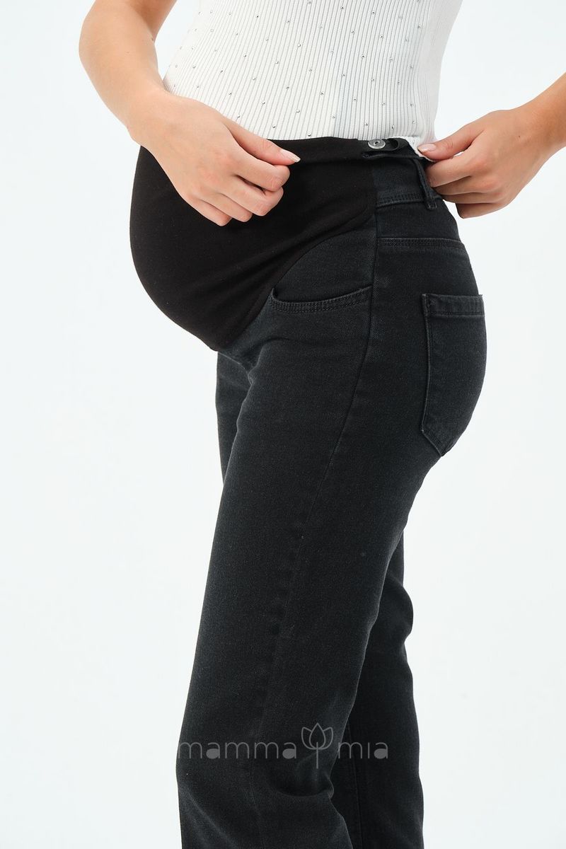 Busa 9157/40BS Брюки джинсовые для беременных Черный