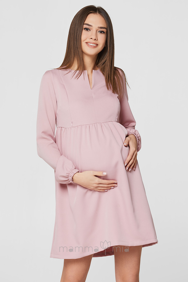 Lullababe Платье для беременных и кормящих Genoa Роза
