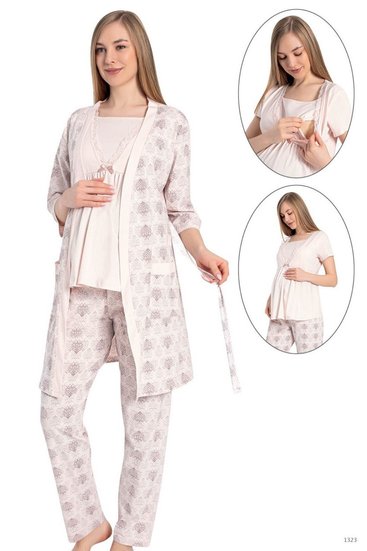 COTPARK 16120CP Комплект пижама кормление+халат