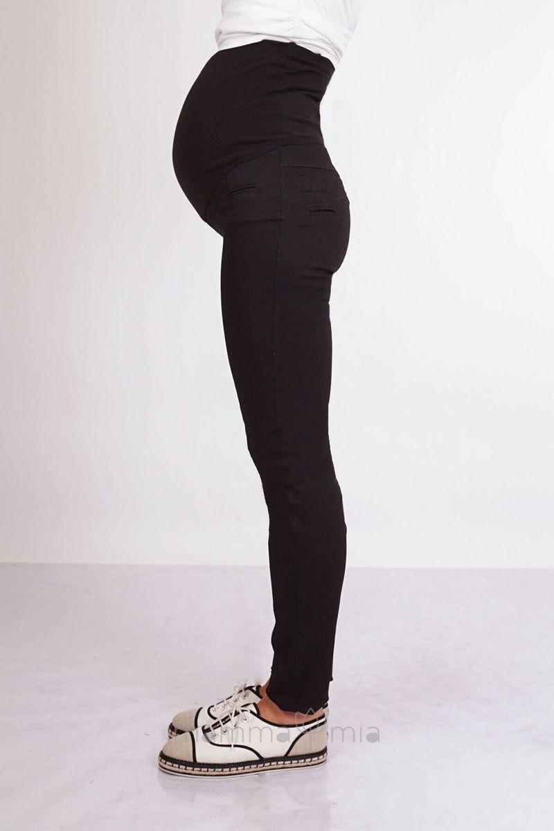 890530-3 Pantaloni pentru gravide Negru