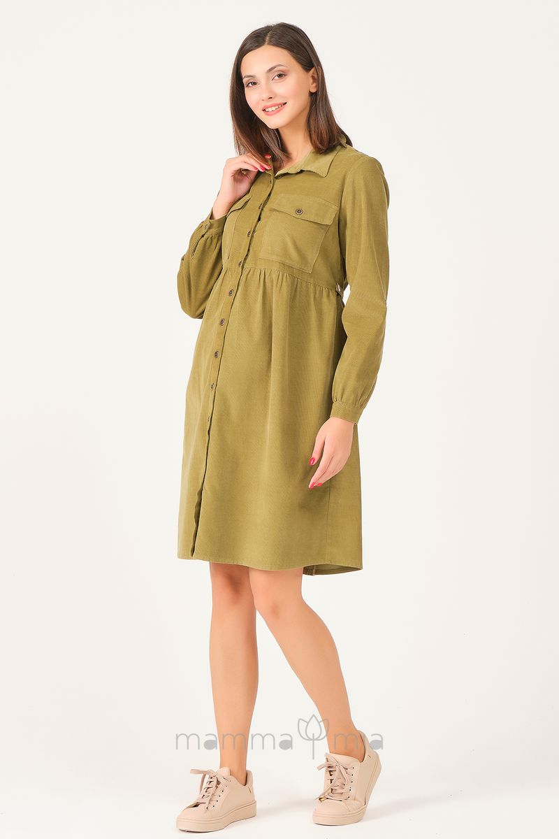 Busa 7382BS Платье для беременных Зелёный
