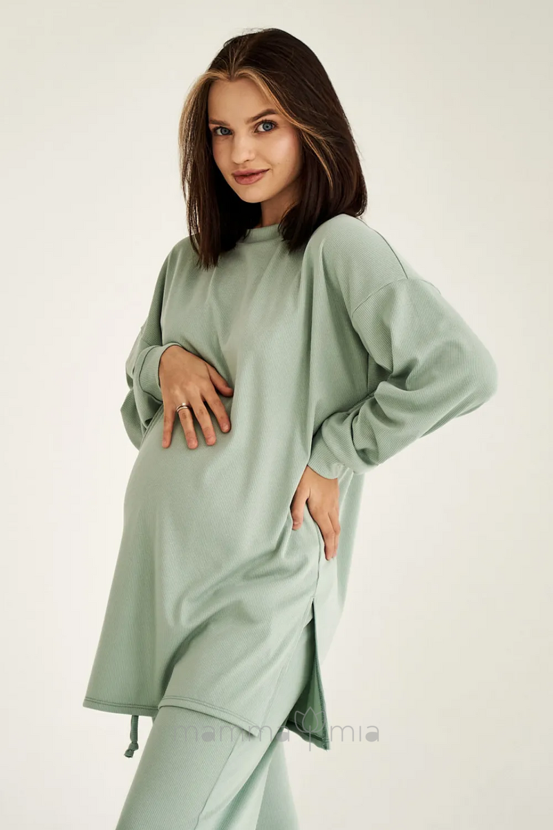 4420138-1 Compleu pulover si pantaloni pentru gravide