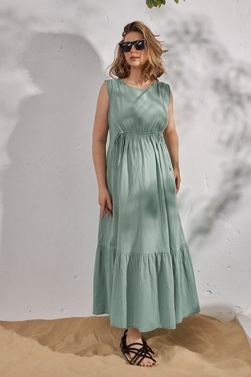Julla-mama DR-24.042 Платье для беременных Noemie Фисташковый