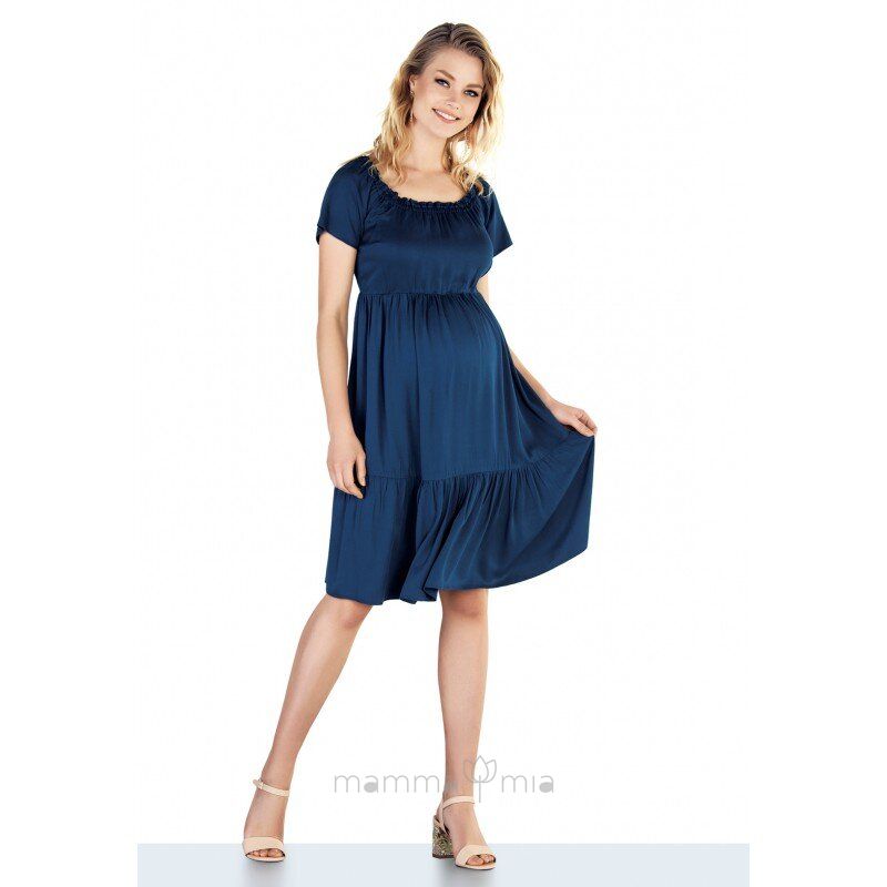 Ebru maternity 4224EB Платье для беременных Темно-синий