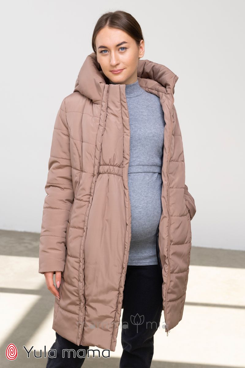 Julla-mama OW-42.021 Куртка для беременных Eyla каппучино